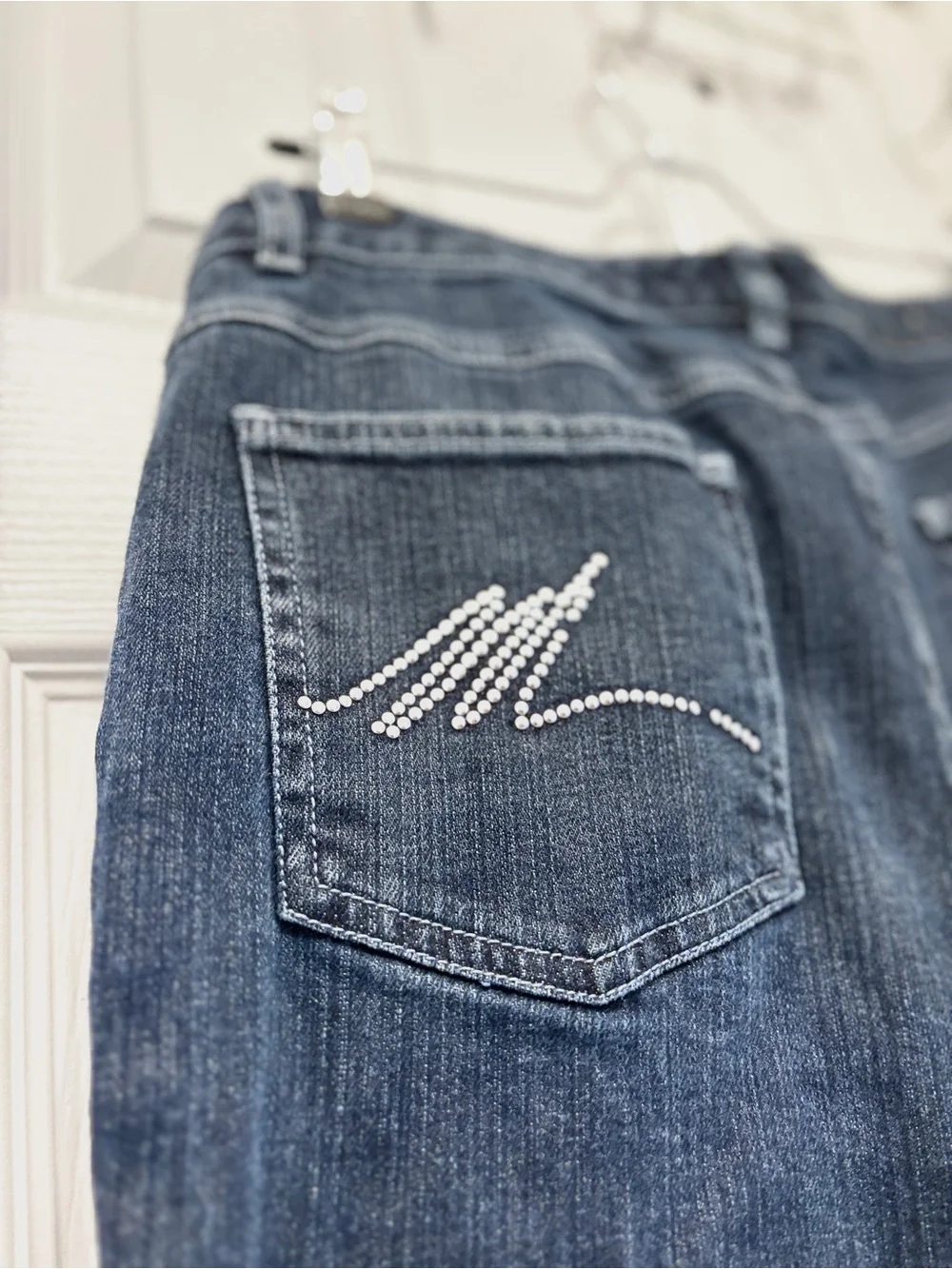 Michael Kors Black Washed Denim Jeans